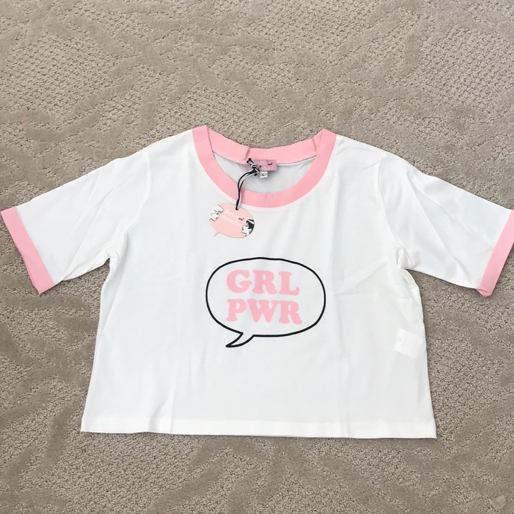 GRL PWR crop top